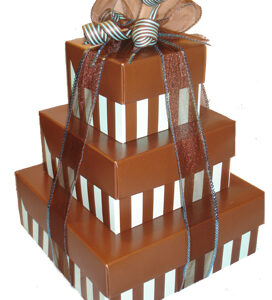 Chocolate Trio Tiers