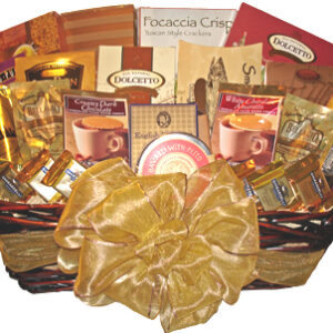 Classique Gold Gourmet Gift Basket